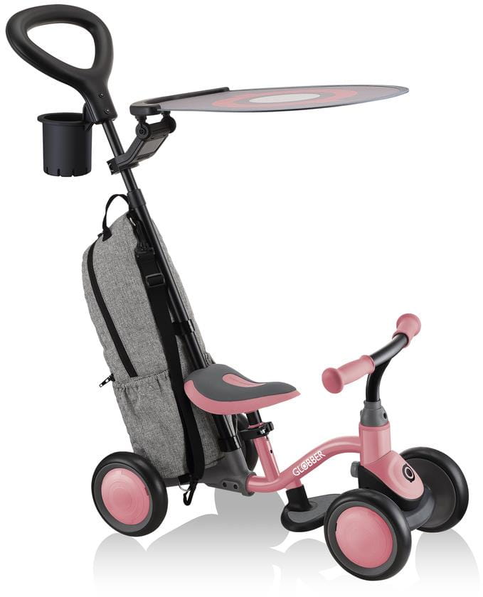 Детский 3-колесный велосипед Globber Learning Bike 3 в 1 Deluxe, 639