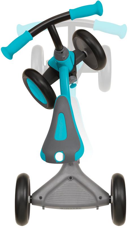 Детский 3-колесный велосипед Globber Learning Bike 3 в 1 Deluxe, 639