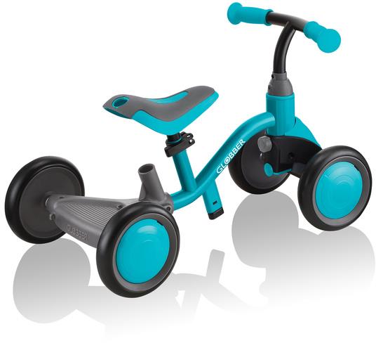 Детский 3-колесный велосипед Globber Learning Bike 3 в 1 Deluxe, 639