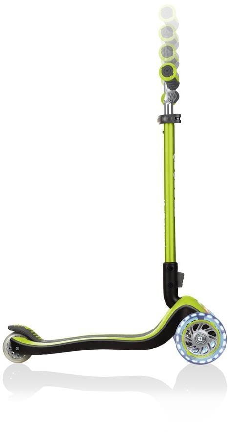 3-колесный самокат Globber Elite prime с подсветкой колес