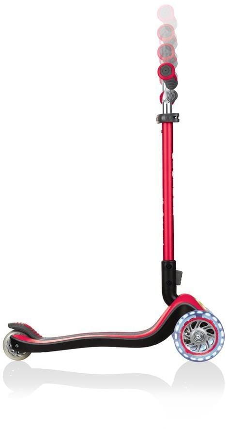 3-колесный самокат Globber Elite prime с подсветкой колес