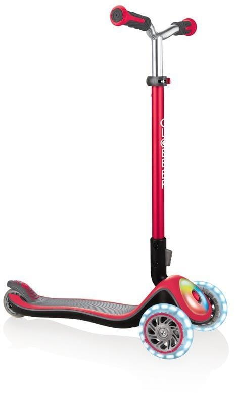 3-колесный самокат Globber Elite prime с подсветкой колес