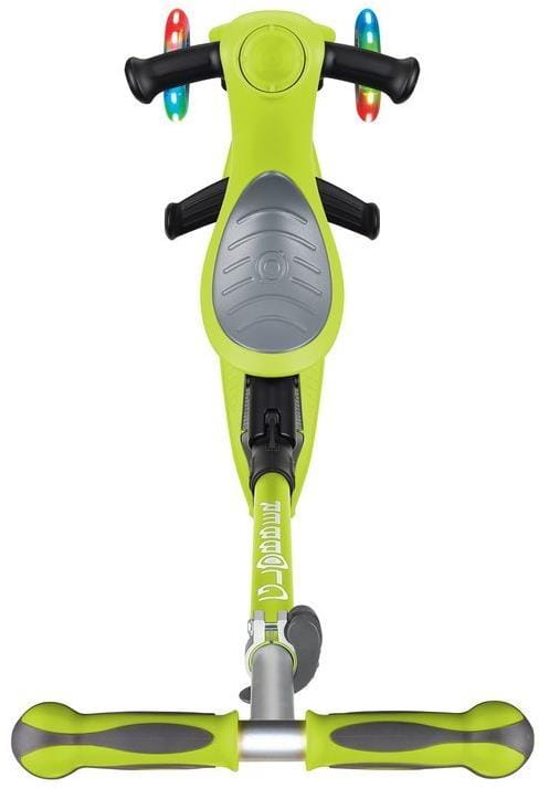 Детский 3-колесный самокат 3 в 1 Globber Go-up deluxe fantasy lights с сиденьем и родительской ручкой, 646