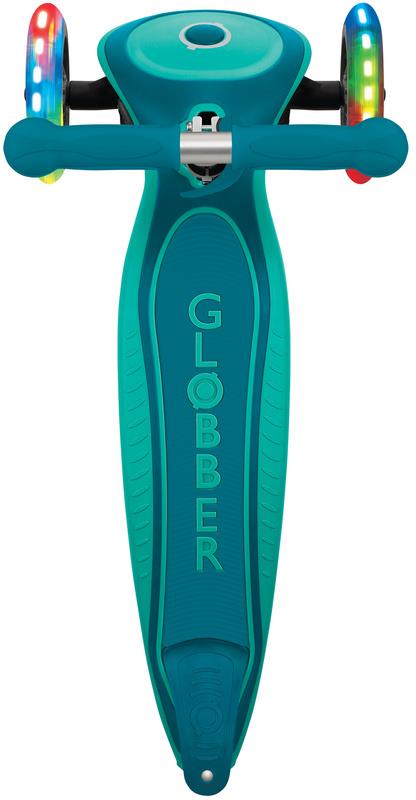 Детский 3-колесный самокат Globber Primo Foldable Plus Lights, 439