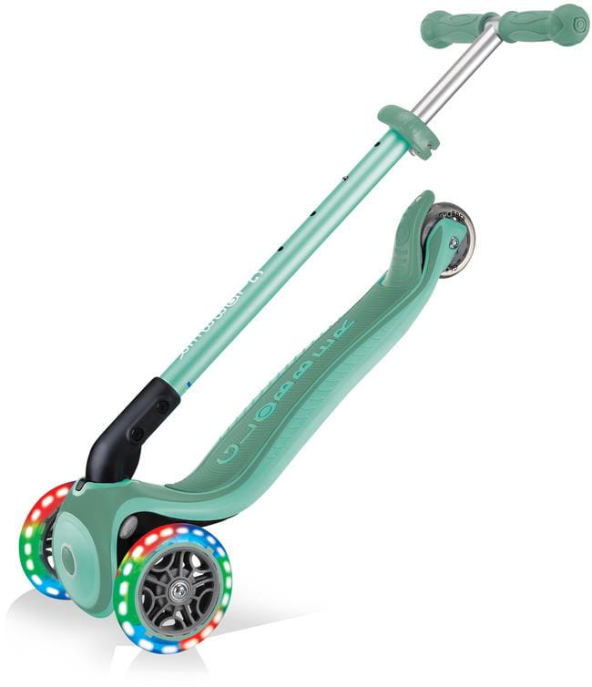 Детский 3-колесный самокат Globber Primo Foldable Plus Lights, 439