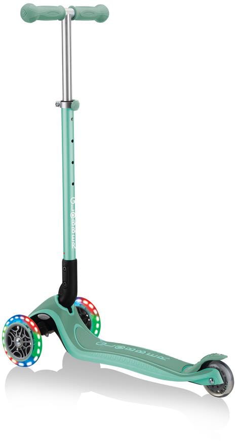 Детский 3-колесный самокат Globber Primo Foldable Plus Lights, 439