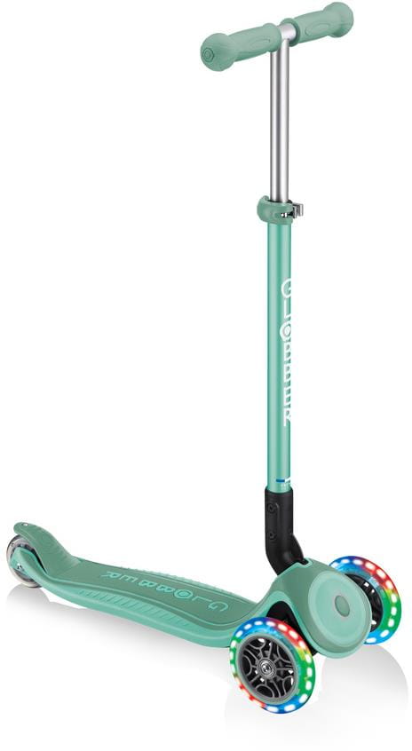 Детский 3-колесный самокат Globber Primo Foldable Plus Lights, 439