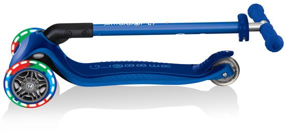 Детский 3-колесный самокат Globber Primo Foldable Plus Lights, 439