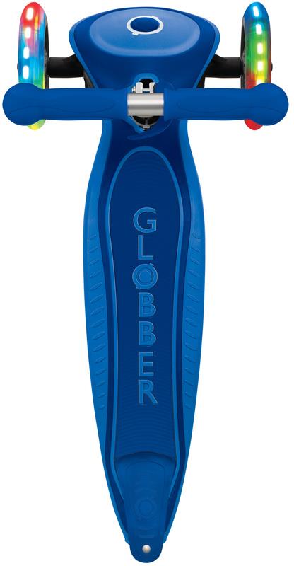 Детский 3-колесный самокат Globber Primo Foldable Plus Lights, 439