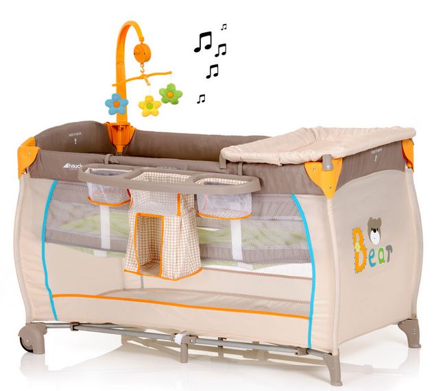 Манеж-кровать Babycenter Hauck 2 в 1