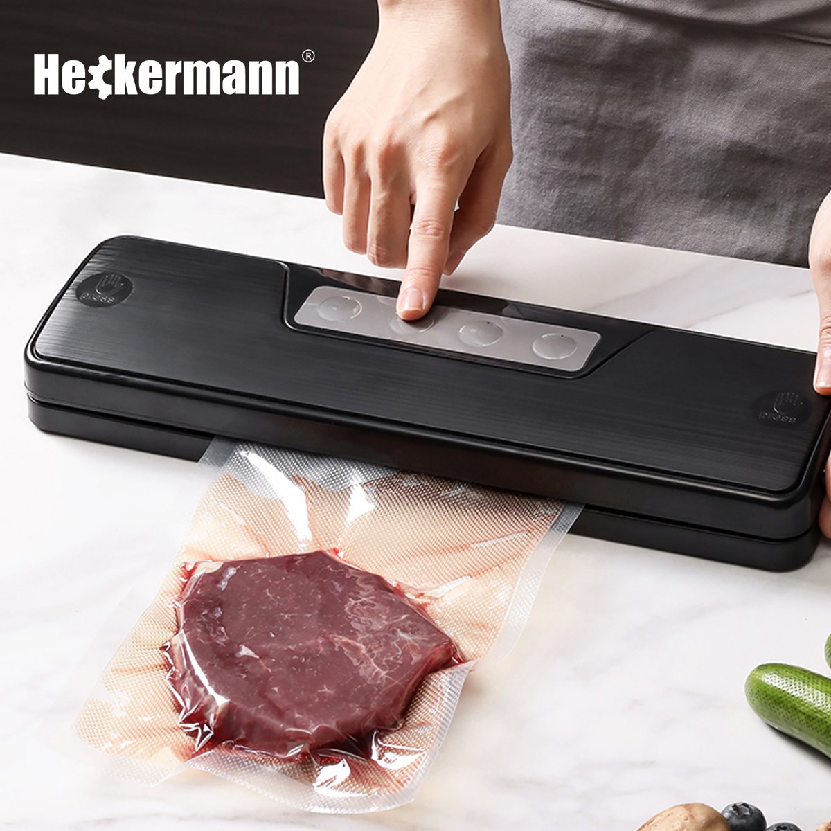 Вакуумный упаковщик Heckermann GM-77 + пленка, 4681