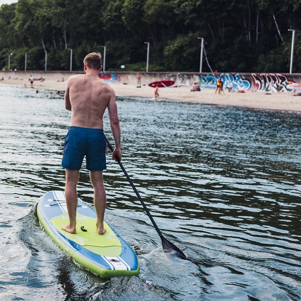 Надувная доска для серфинга Hudora Stand Up Paddle Glide 320 см, 03881