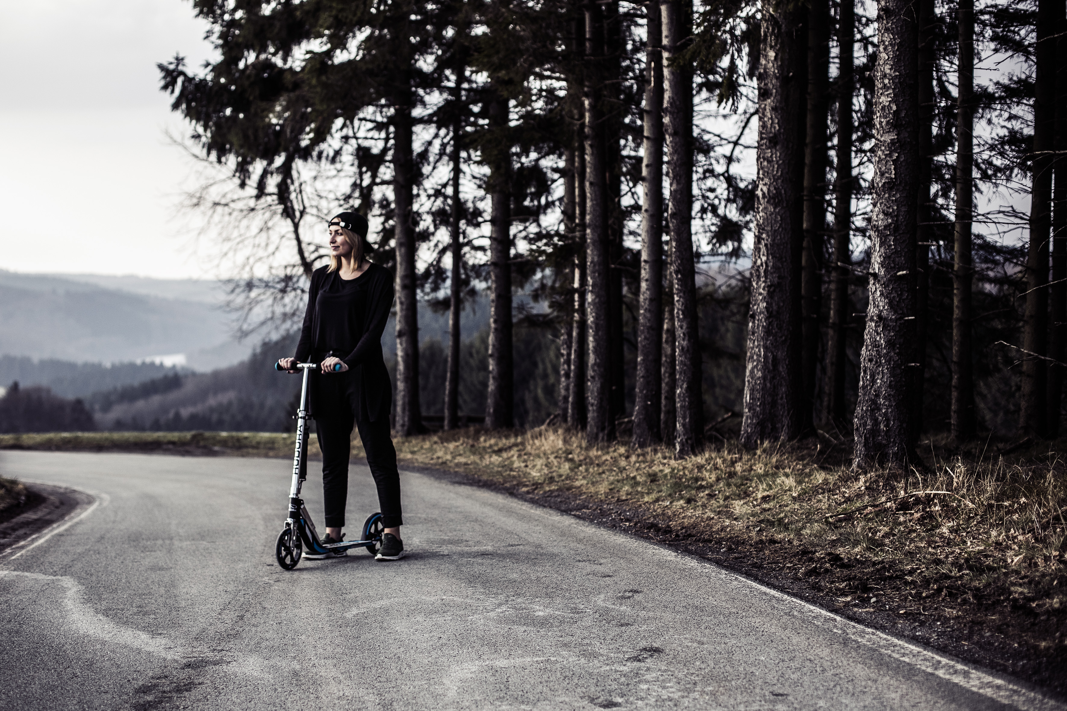 Самокат Hudora BIG WHEEL STYLE 230, (14236)