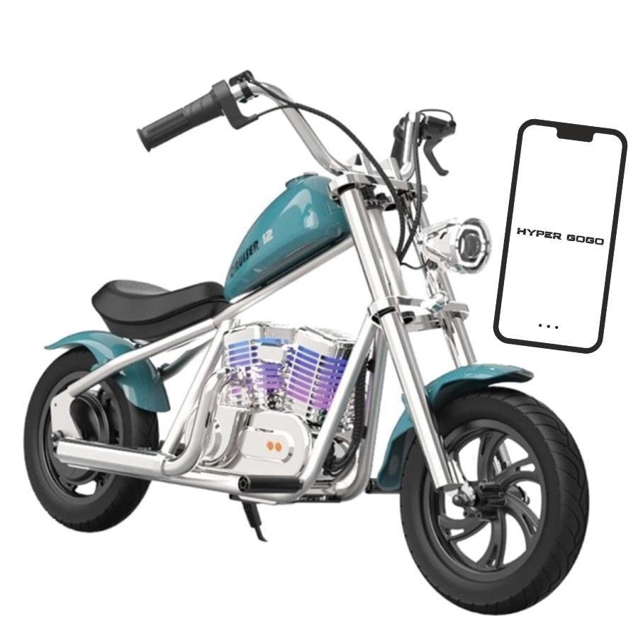 Детский электромотоцикл Hyper Gogo Cruiser 12 Plus с приложением 24 В