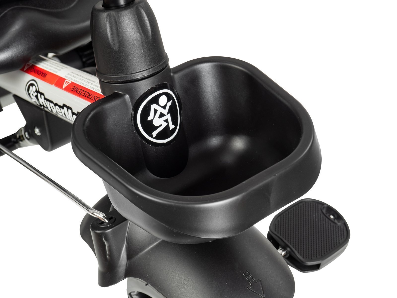 3-колесный велосипед HyperMotion Tobi Vector с родительской ручкой