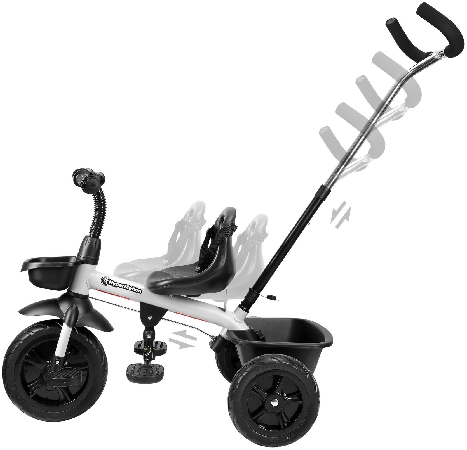 3-колесный велосипед HyperMotion Tobi Vector с родительской ручкой