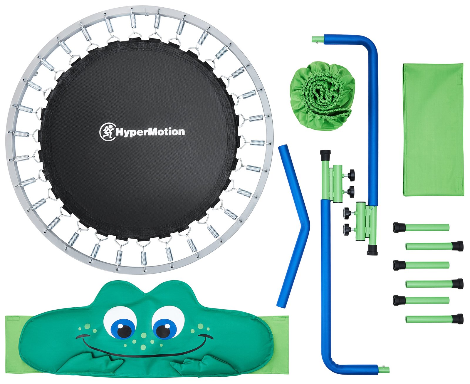 Батут с поручнем HyperMotion Жаба 91 см
