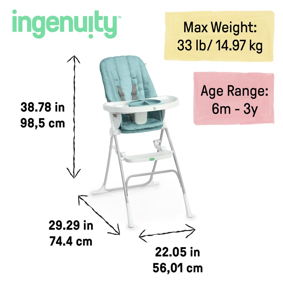 Стульчик для кормления Ingenuity Sun Valley