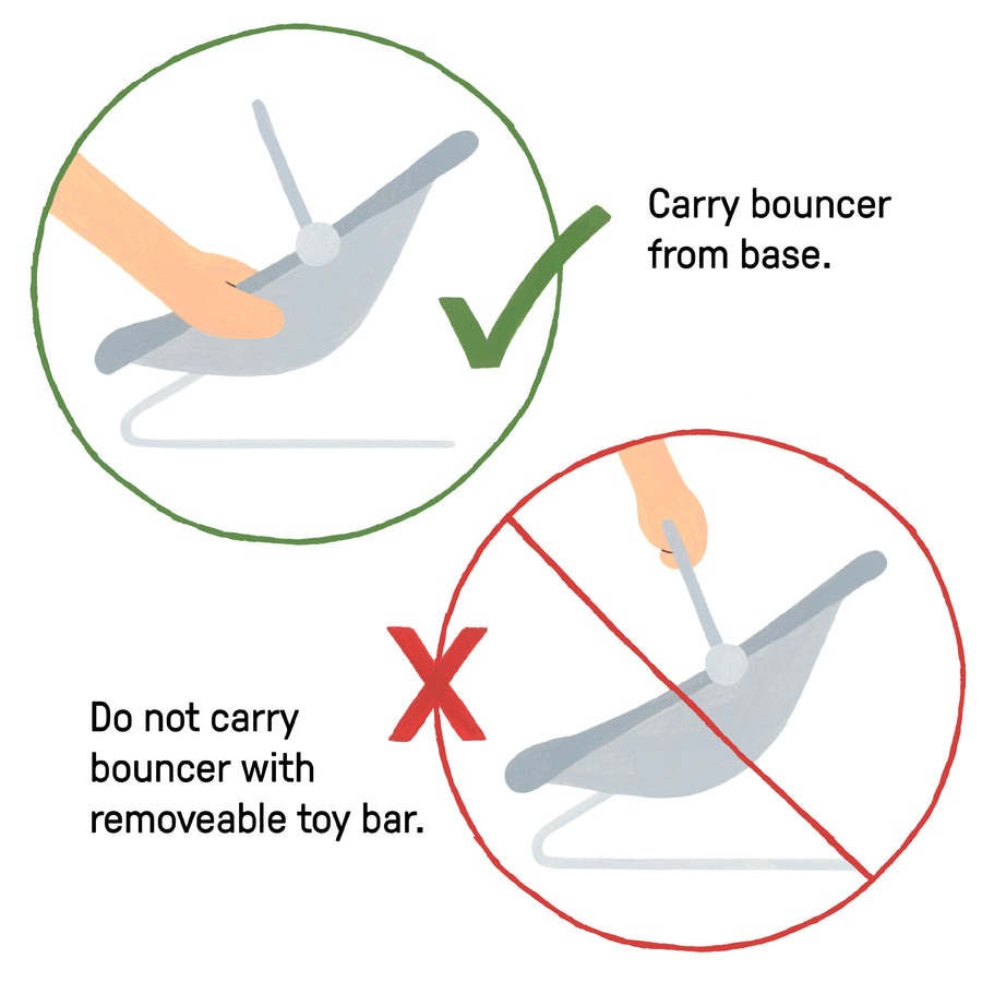 Детский шезлонг-качалка Ingenuity InLighten Twinkle Tails, 74451112001