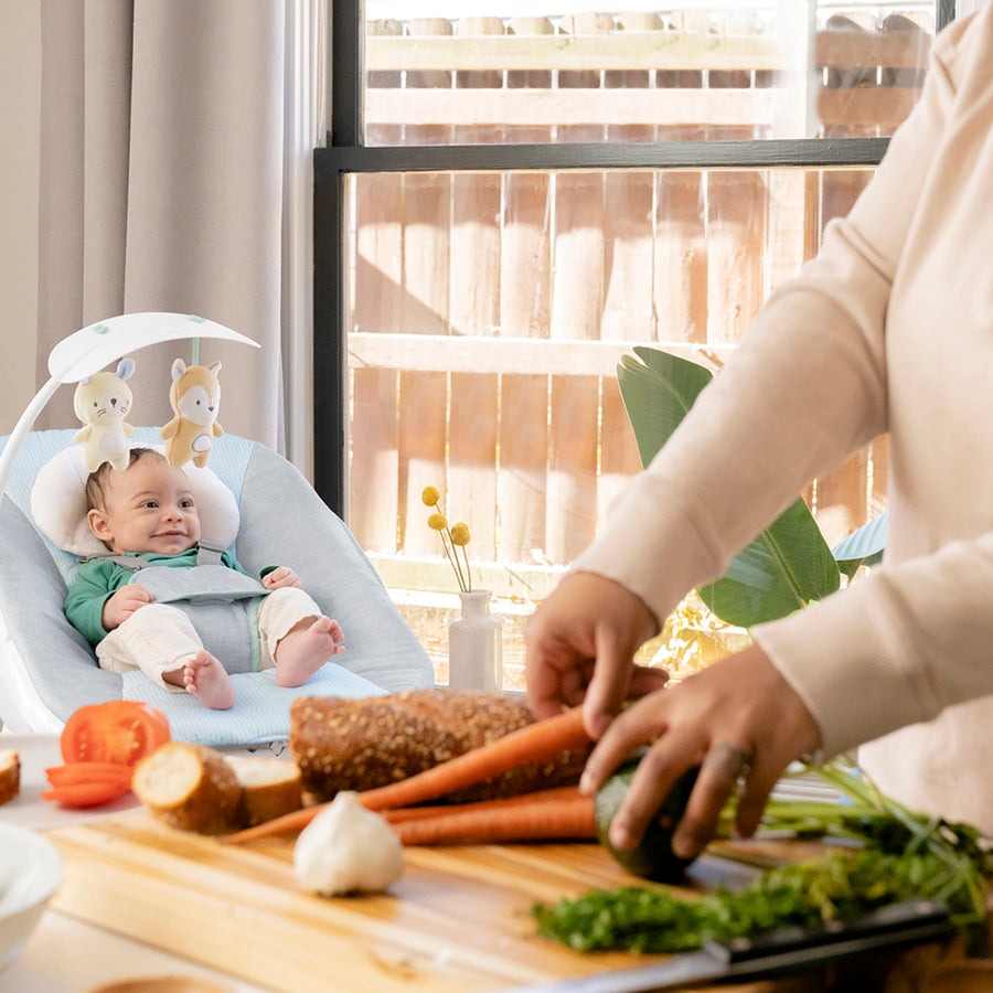 Стульчик для кормления 6 в 1 Ingenuity Beanstalk Ray, 74451125643