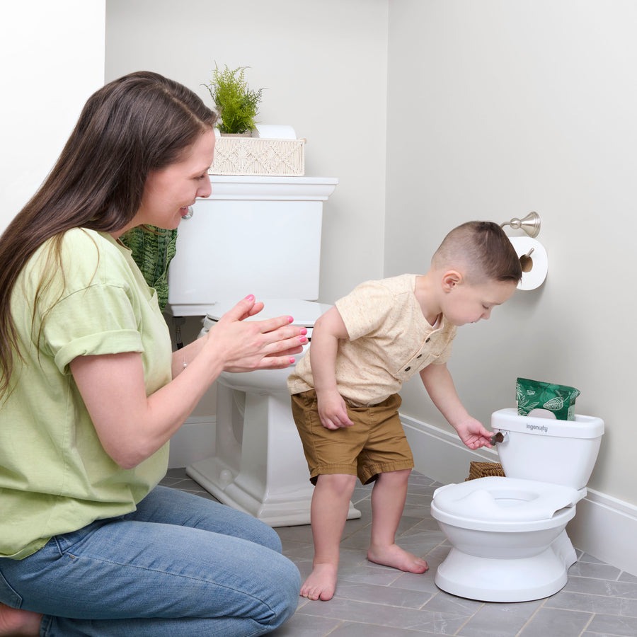 Обучающий унитаз Ingenuity Summer My Size Potty PRO
