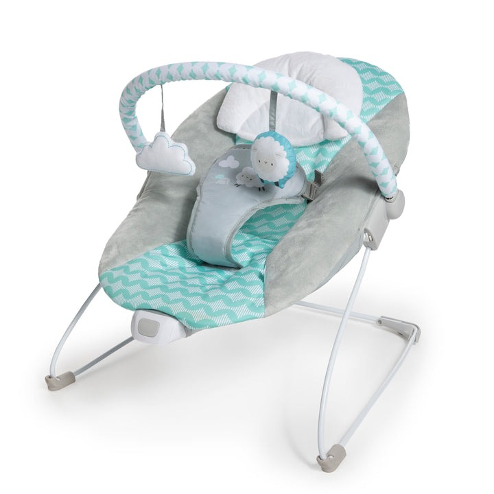 Детский шезлонг-качалка 2 в 1 Ingenuity Bouncity Bounce Ity Goji, 74451125353