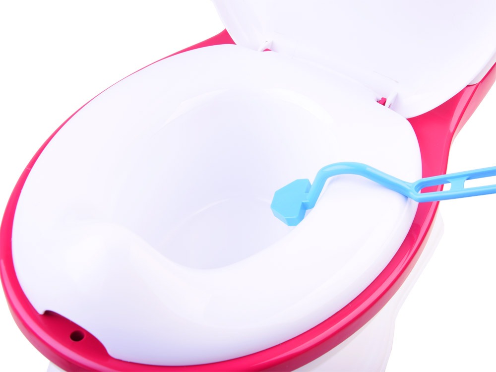 Обучающий горшок-унитаз Jokomisiada Rose, ZA3929 RO (5905258507088)