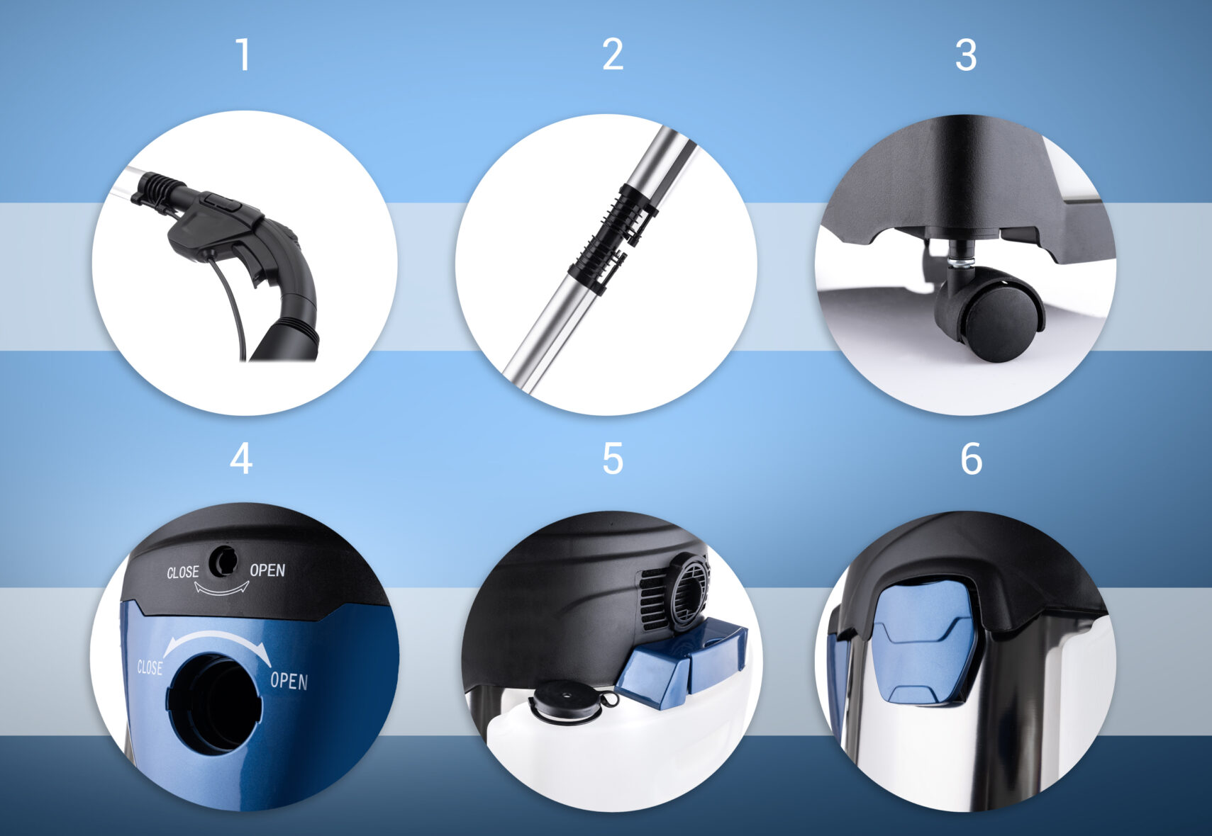 Многофункциональный моющий пылесос Kanwod SuperWash 10 в 1, 4678