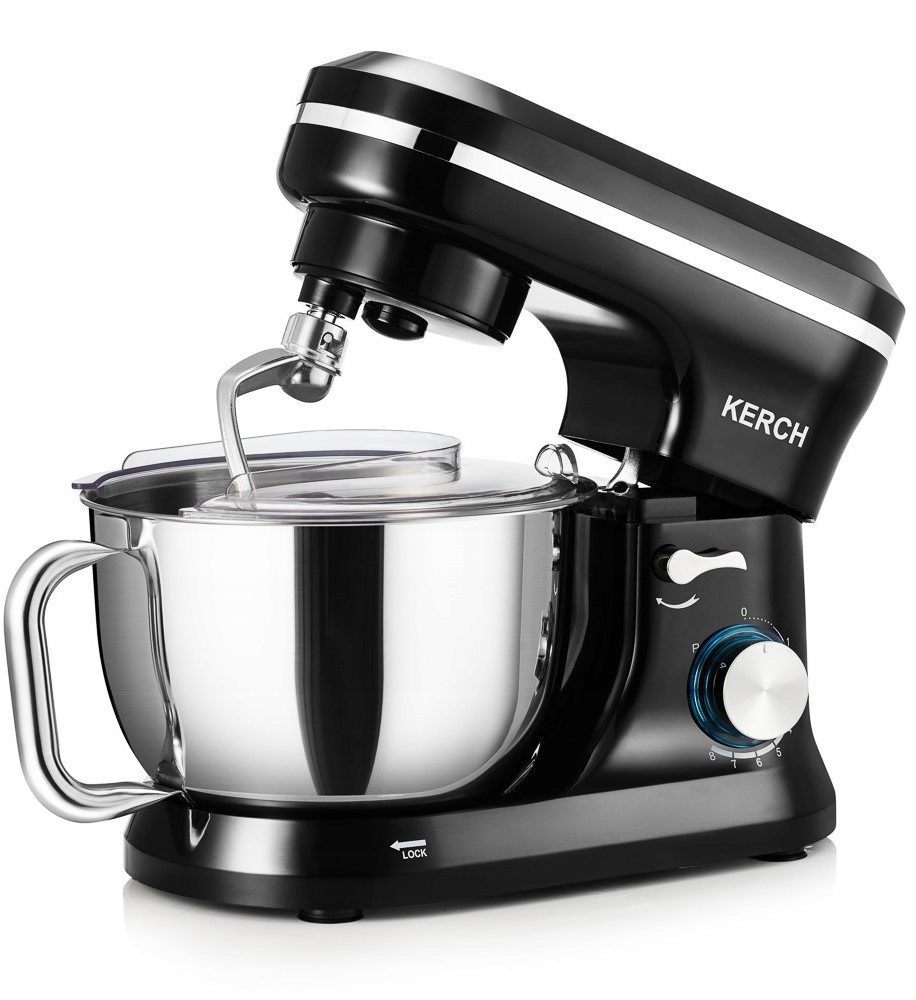 Тестомес-миксер планетарный Kerch Ferro Black, 4382, 4384, 4383