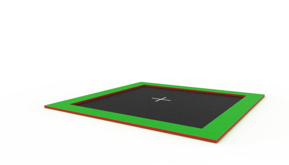 Грунтовой батут KIDIGO 4,4х4,4, 222704