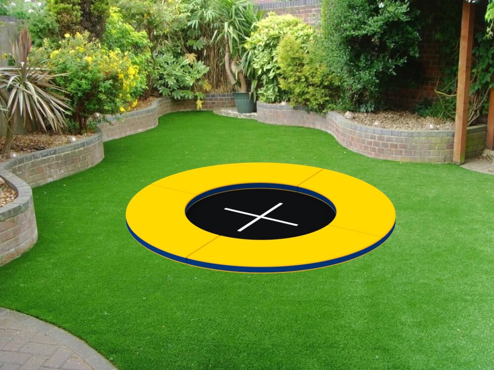 Грунтовой батут KIDIGO Circle 1,6х1,6, 222705