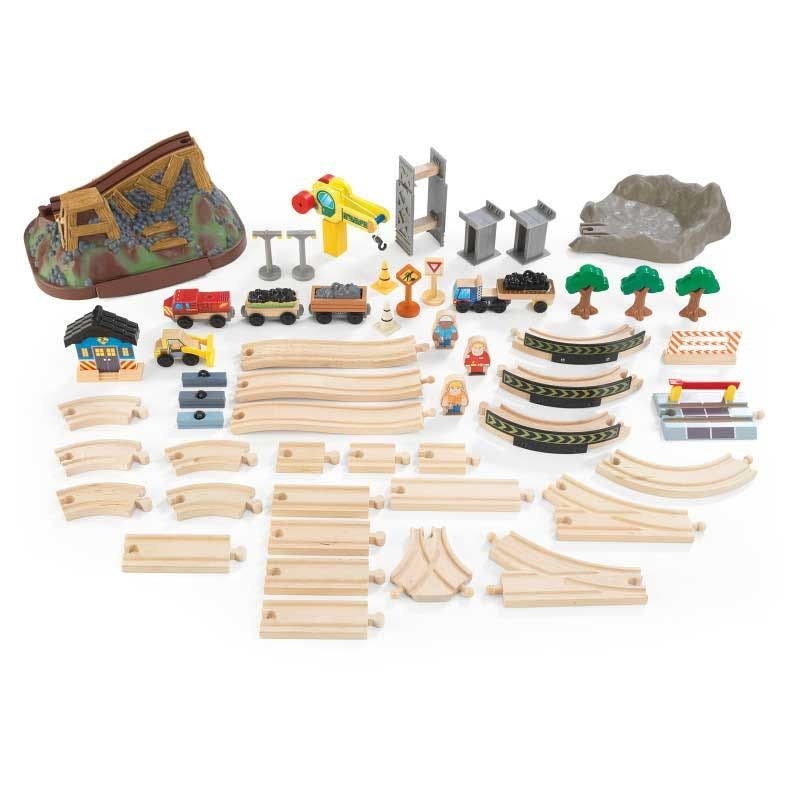 Игровой набор KidKraft железная дорога Bucket Top Construction, 17805
