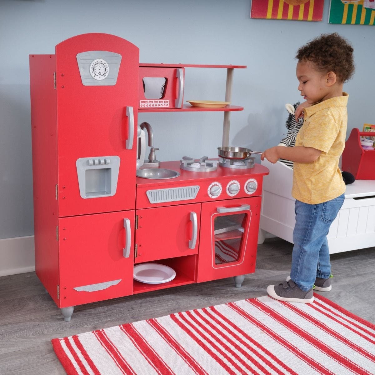 Детская кухня KidKraft Vintage, 53173, 53179, 53402