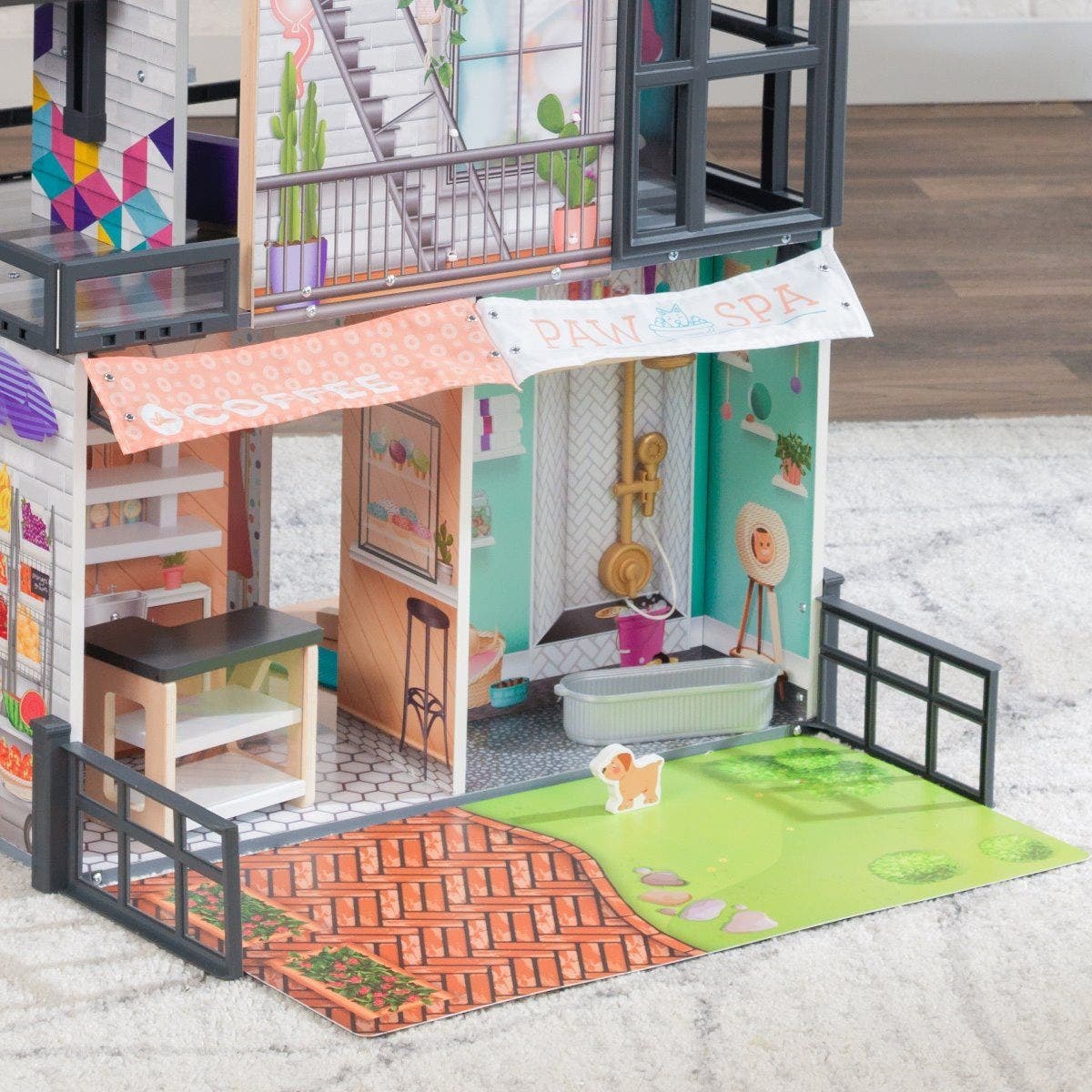 Кукольный домик KidKraft Bianca City Life Mansion, 65989