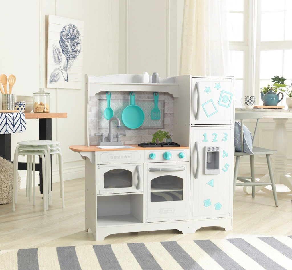 Детская кухня KidKraft с магнитным фасадом Countryside Play Kitchen, 53424