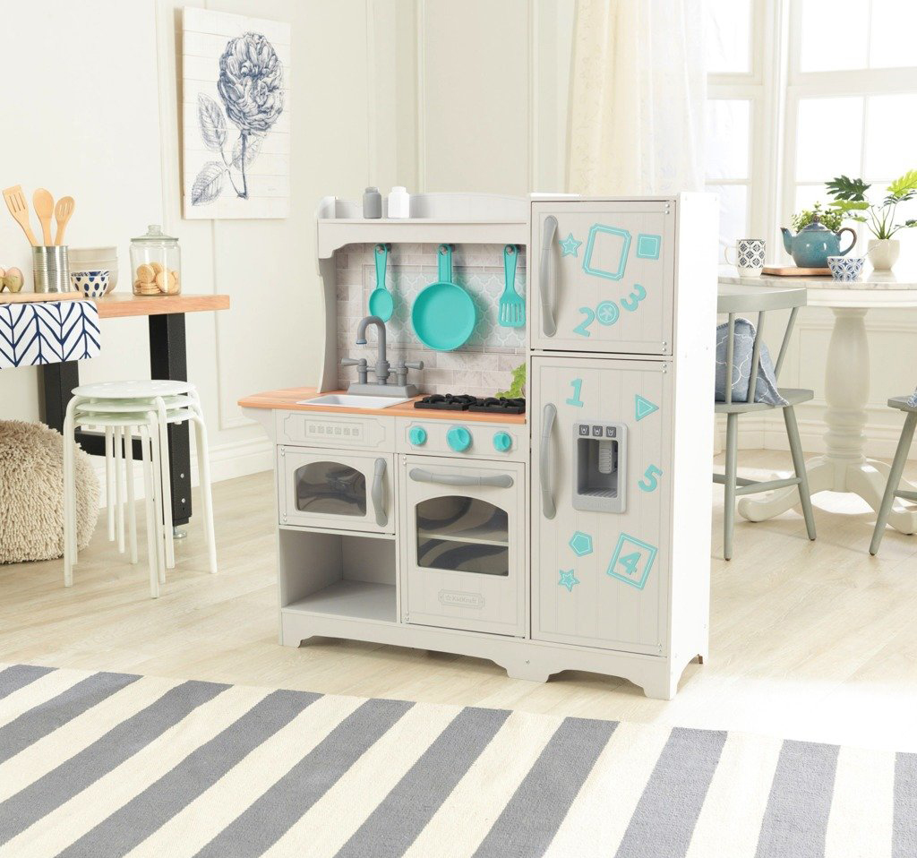 Детская кухня KidKraft с магнитным фасадом Countryside Play Kitchen, 53424