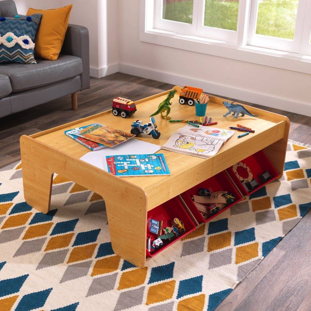 Игровой набор KidKraft столик с деревянной железной дорогой Waterfall Mountain, 17850