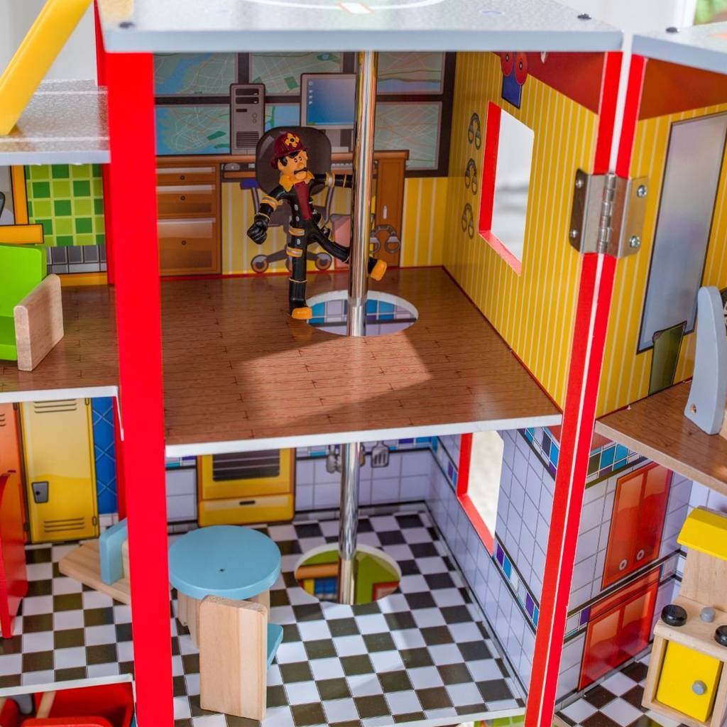 Игровой набор KidKraft Домик пожарника Superhero Guard and Police Everyday Heroes, 63239