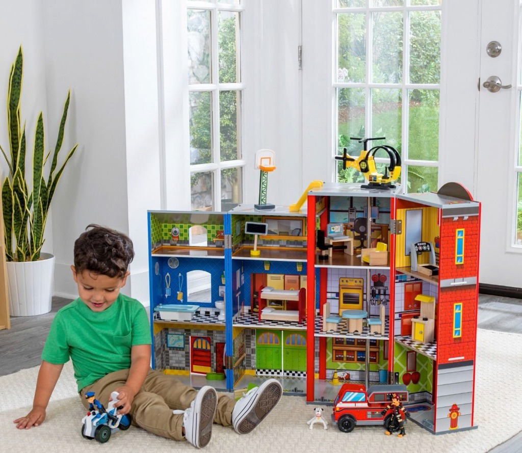 Игровой набор KidKraft Домик пожарника Superhero Guard and Police Everyday Heroes, 63239