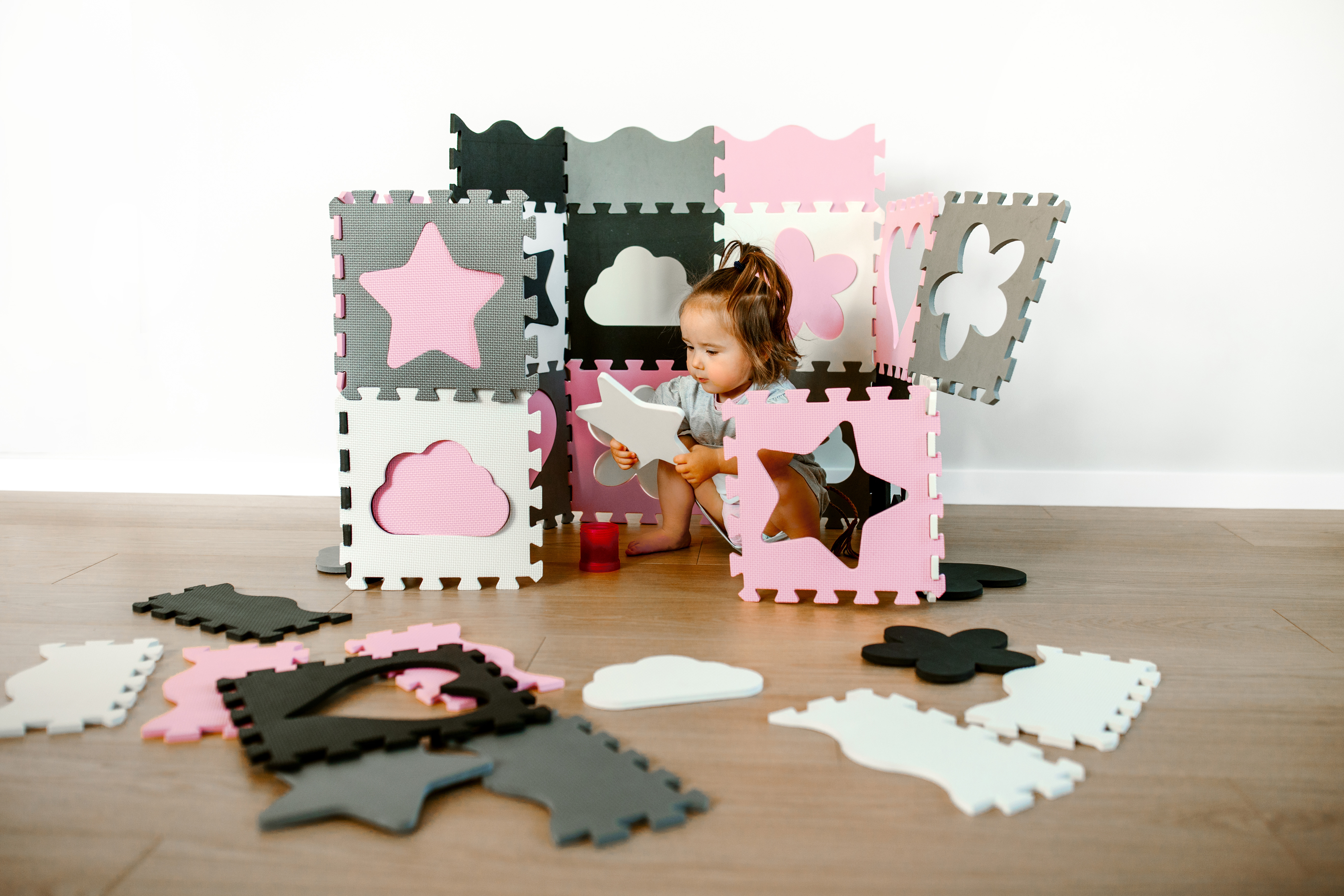 Развивающий коврик-пазл Kidwell Happy Love