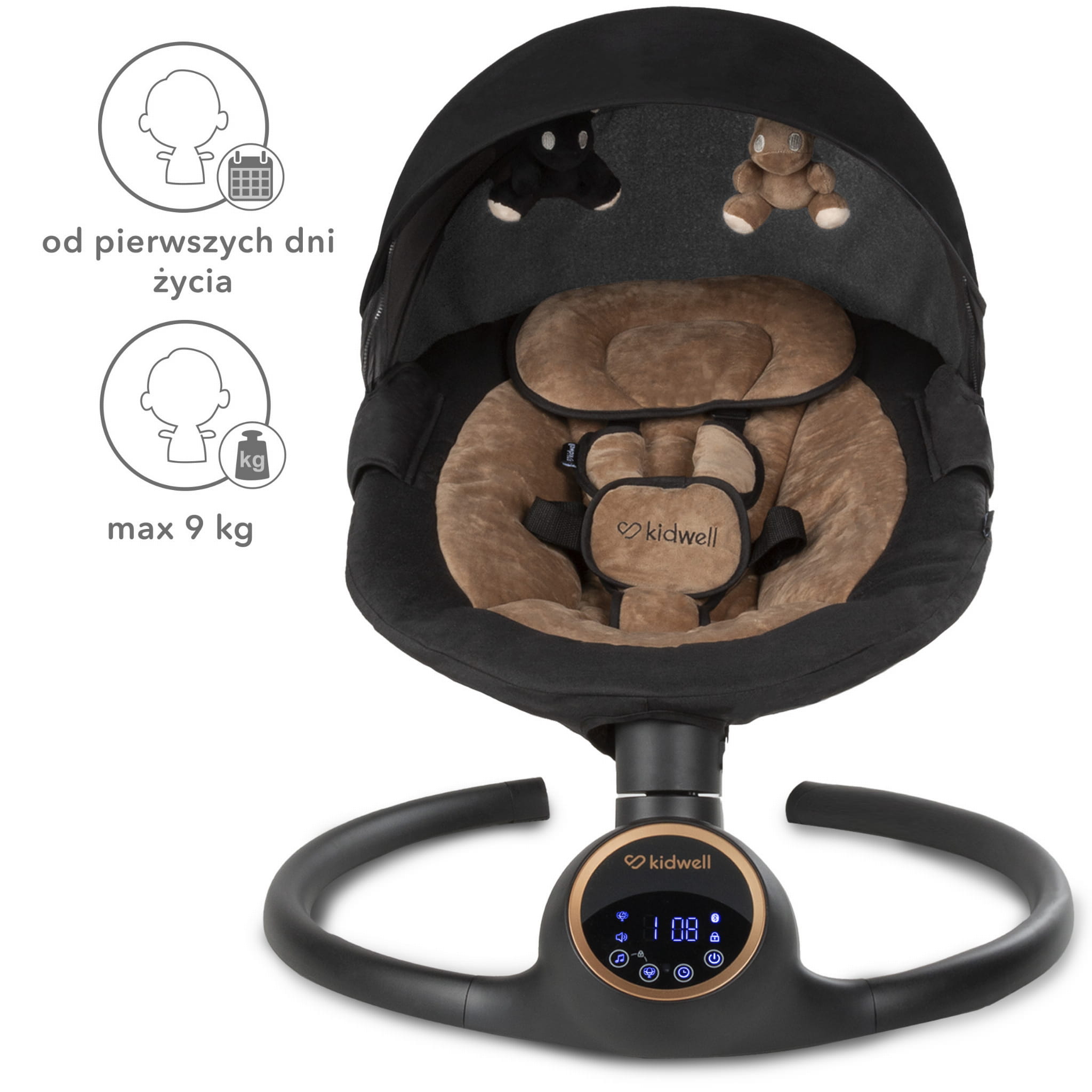 Укачивающий центр Kidwell 2 в 1 Reve