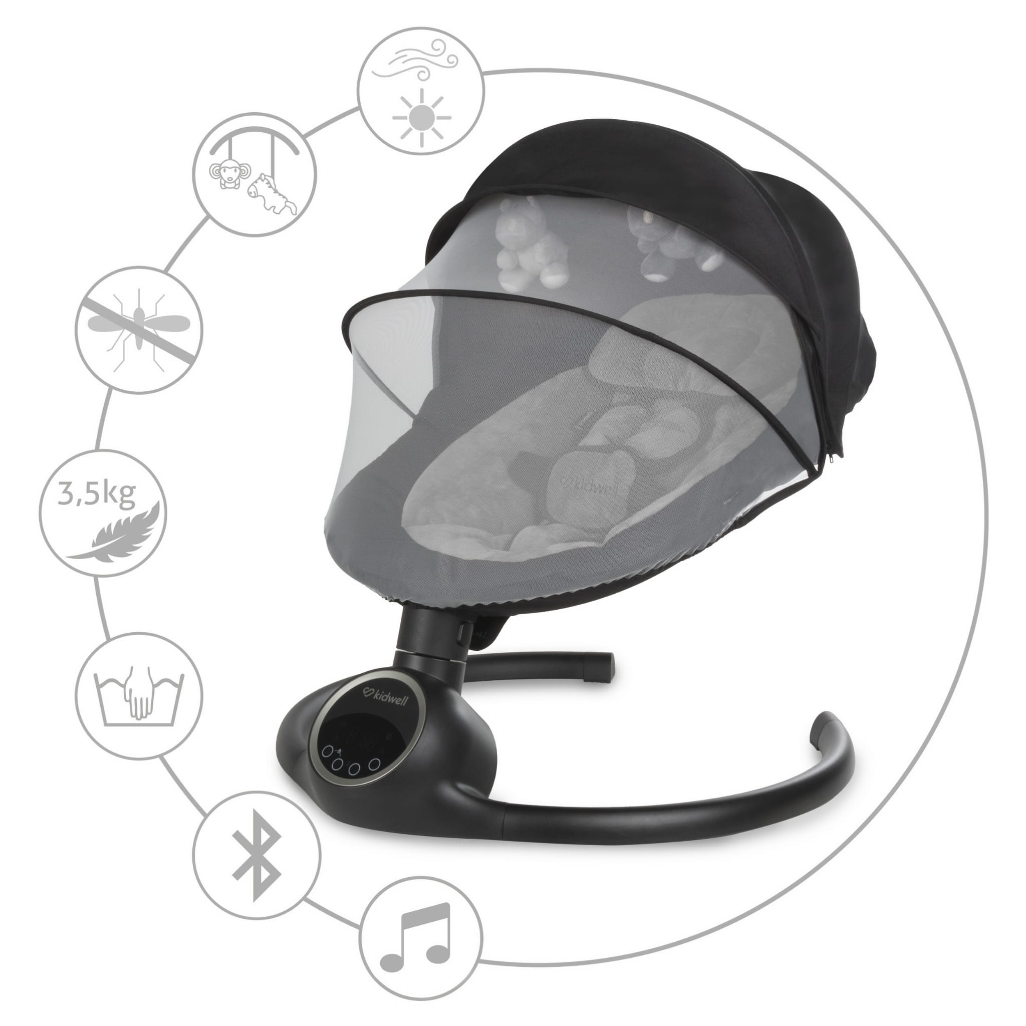 Укачивающий центр Kidwell 2 в 1 Reve
