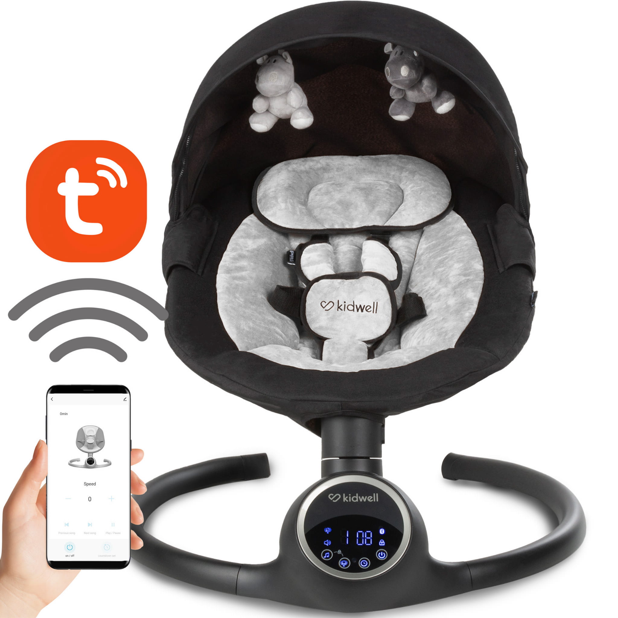 Укачивающий центр Kidwell 2 в 1 Reve