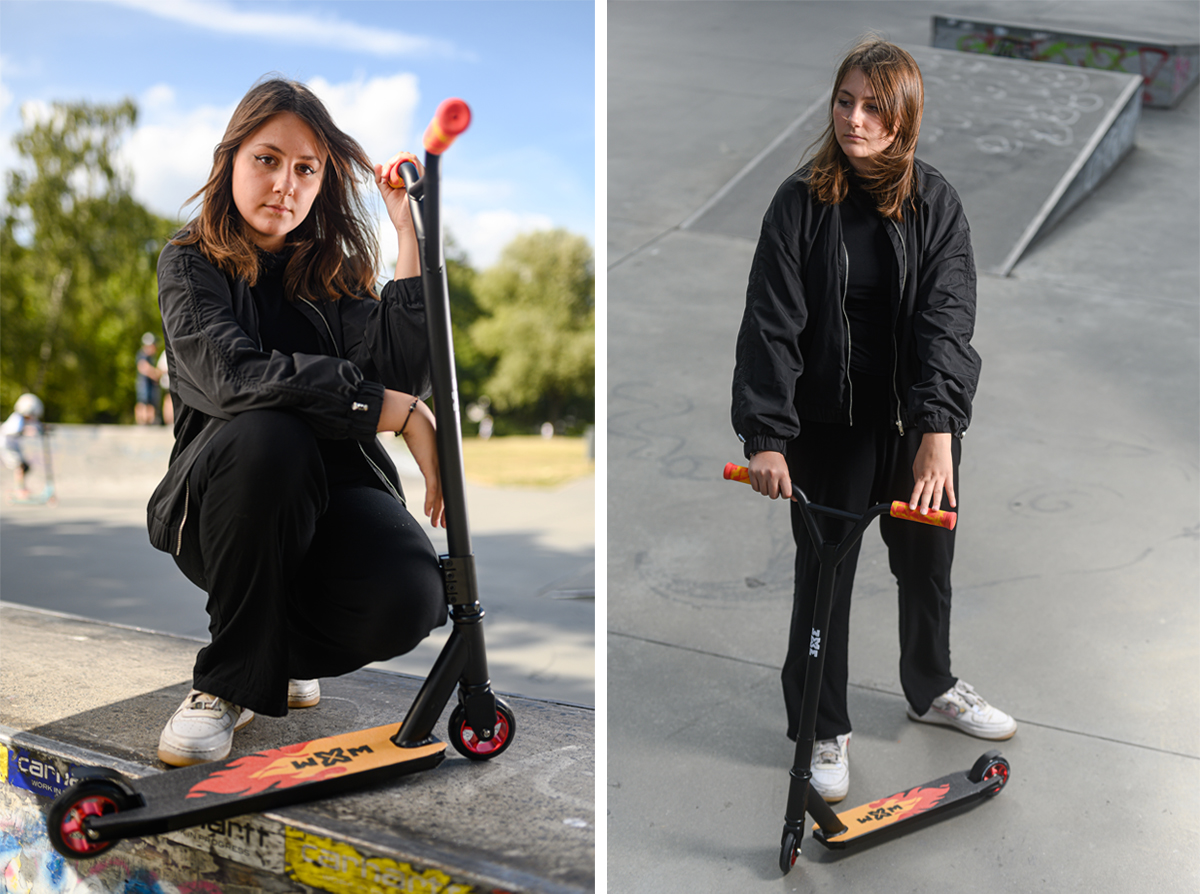 Трюковый самокат Kidwell WXM WRS