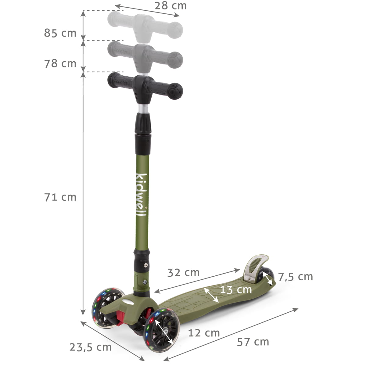 Детский самокат Kidwell Vento