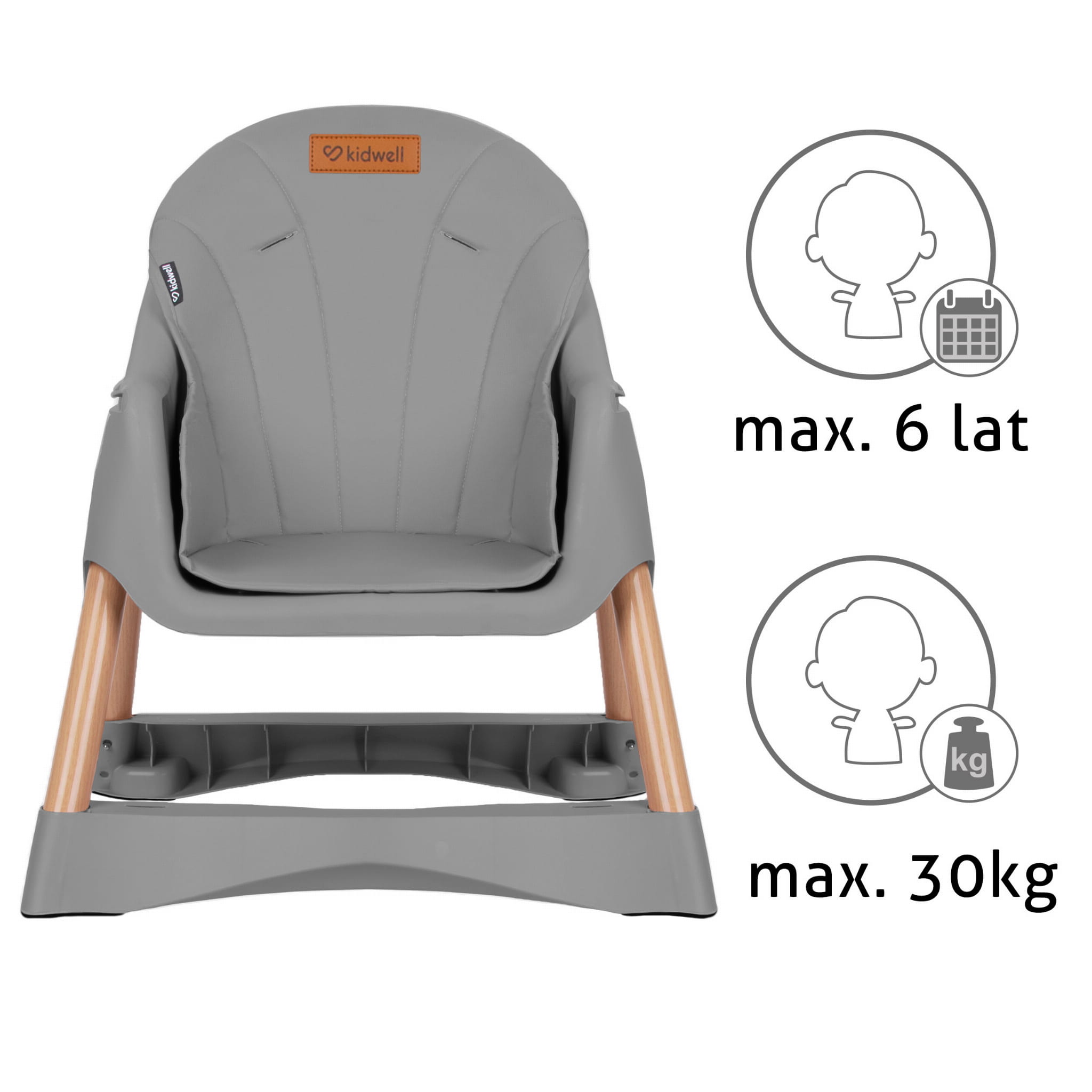 Стульчик для кормления 2 в 1 Kidwell Karimi