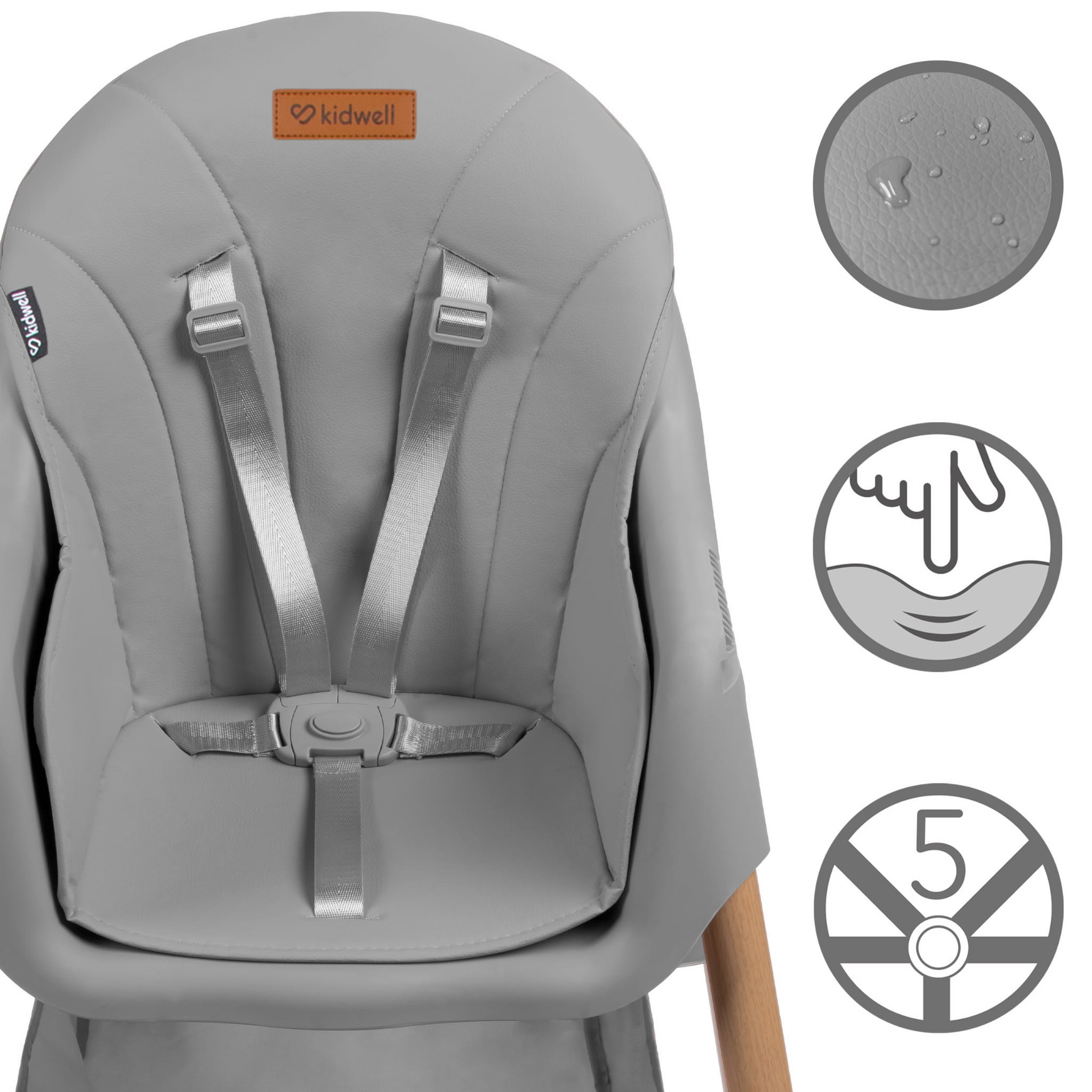 Стульчик для кормления 2 в 1 Kidwell Karimi