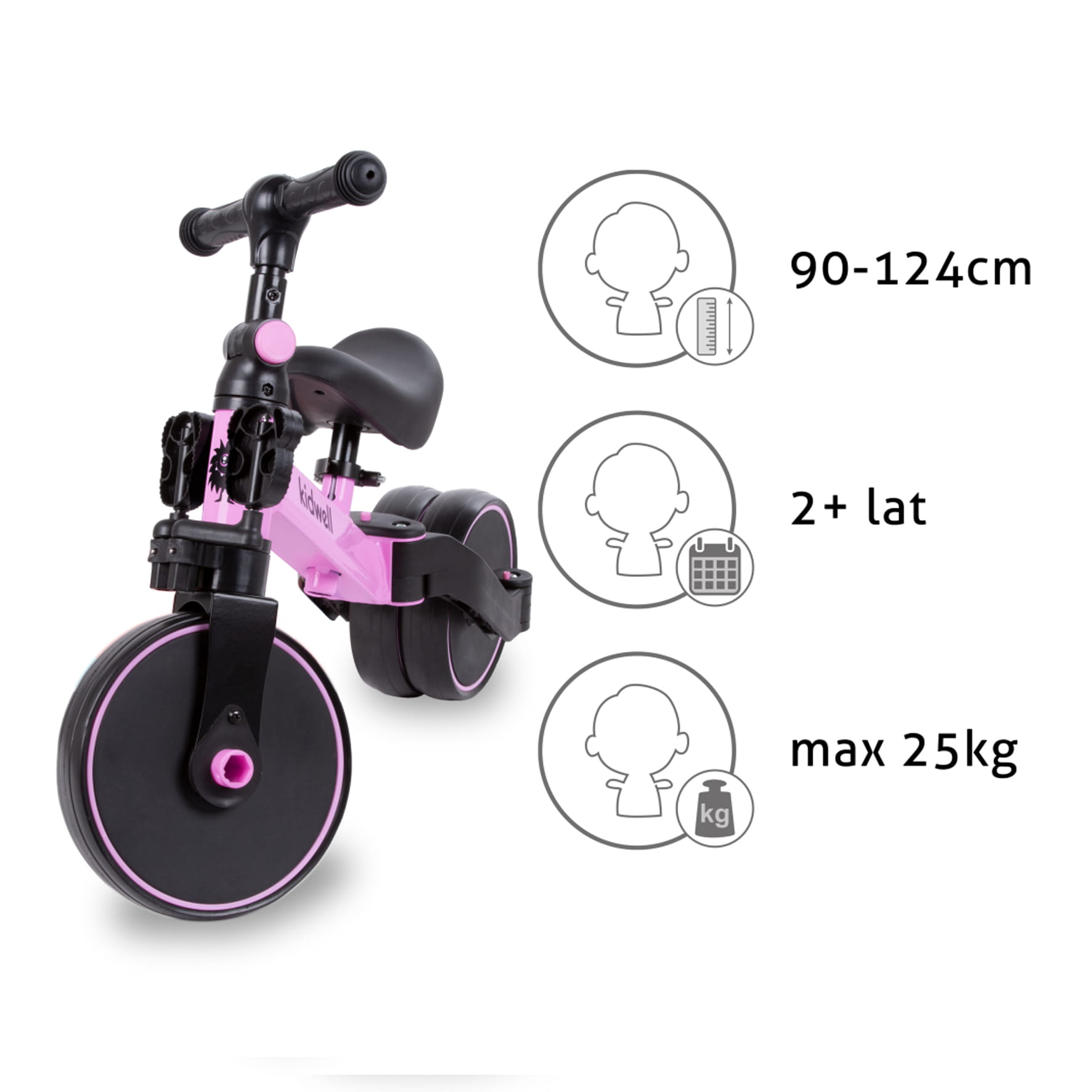 Детский велосипед 3 в 1 Kidwell Pico