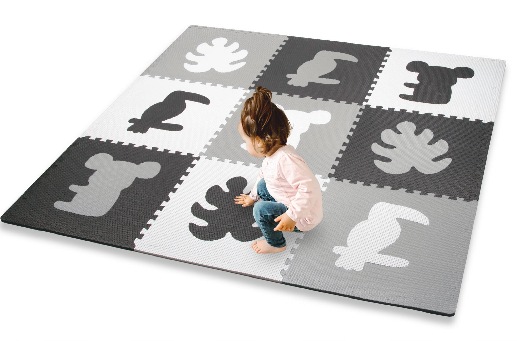 Развивающий коврик-пазл Kidwell Senso Tropical