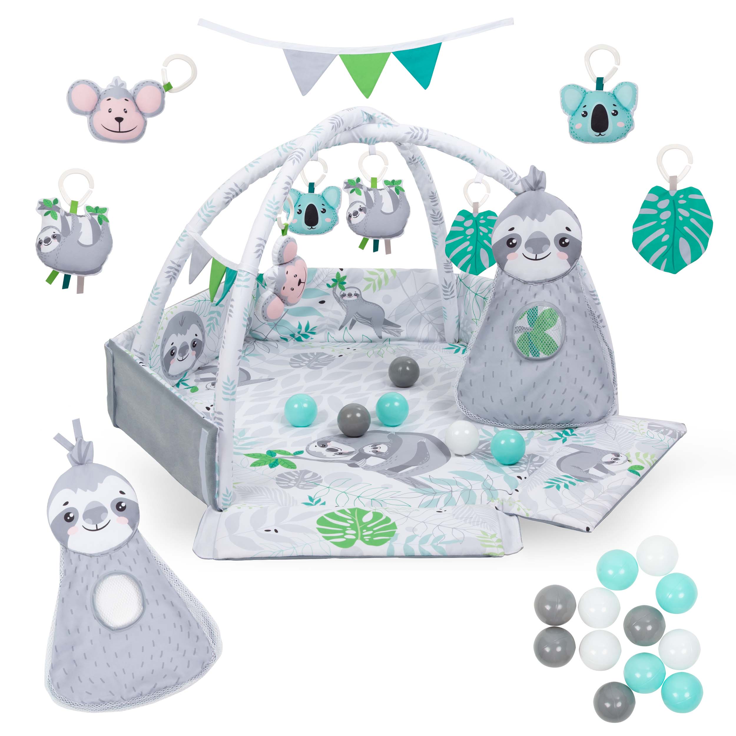 Развивающий коврик Kidwell Yoga